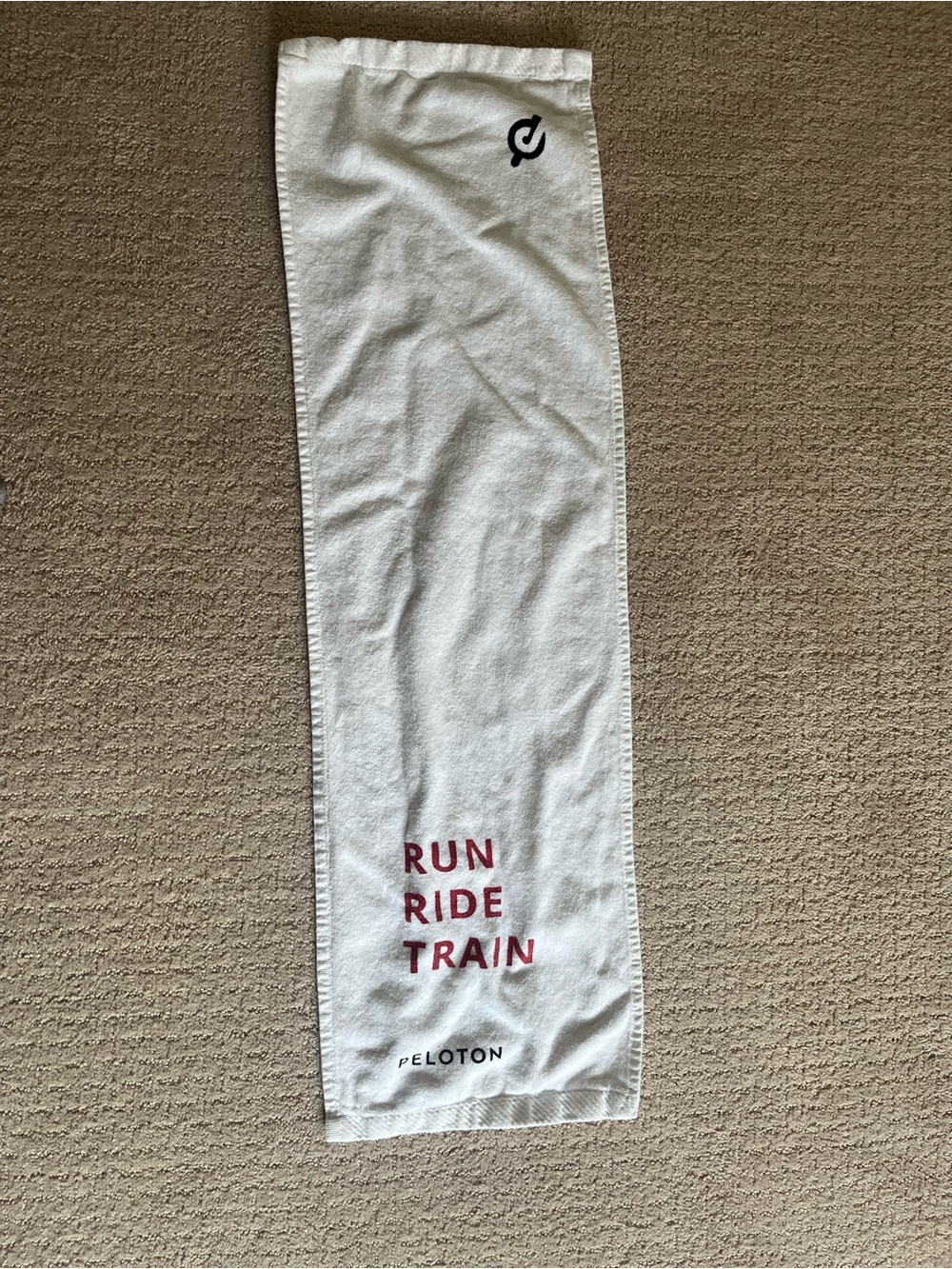 Peloton - Run Ride Train Hand Towel